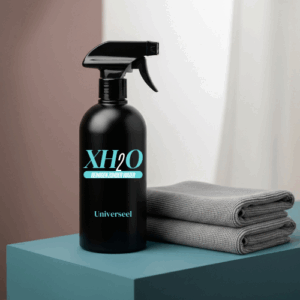 XH2O startpakket met 1 fles en 2 microvezel doeken